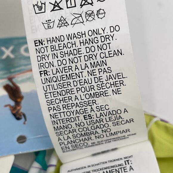 ROXY Swimsuit Size Small Retro Revo One Piece NWT Reversible Swim Beach Surf - Picture 16 of 16